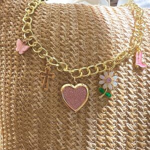 Chunky Pink Necklace